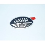 SAMOLEPKA VYPOUKLÁ - LOGO  - JAWA  - (55X30MM)